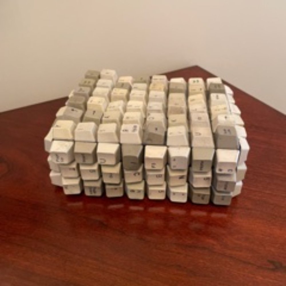 Upcycled Computer Keyboard Keys Box - Picture 10 of 10